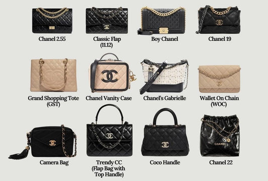 Bolso Chanel vintage acolchado con cadena metálica clásico de la maison