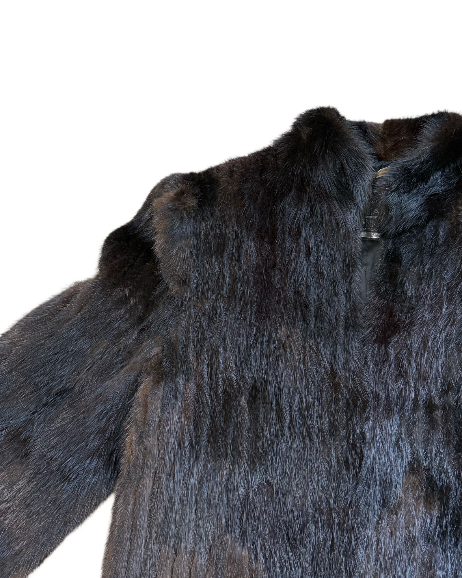 Abrigo visón Saga Mink vintage lujo segunda mano