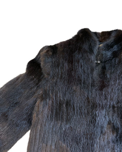 Abrigo visón Saga Mink vintage lujo segunda mano
