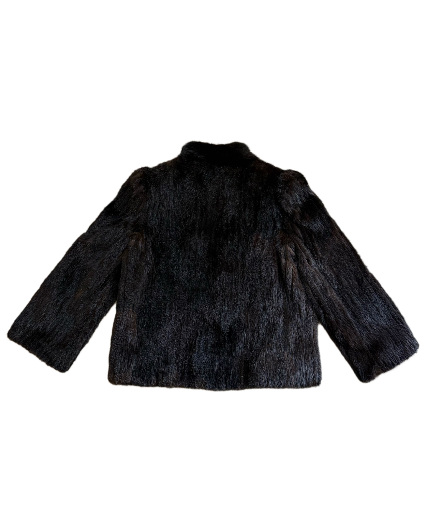 Abrigo visón Saga Mink vintage lujo segunda mano