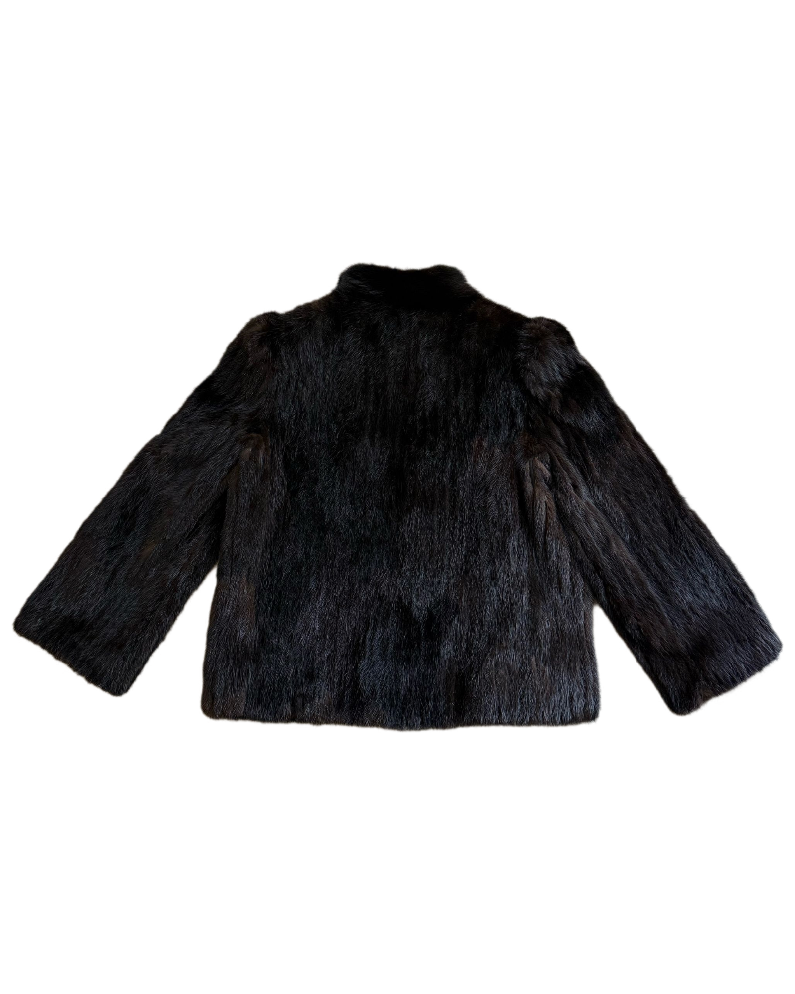 Abrigo visón Saga Mink vintage lujo segunda mano