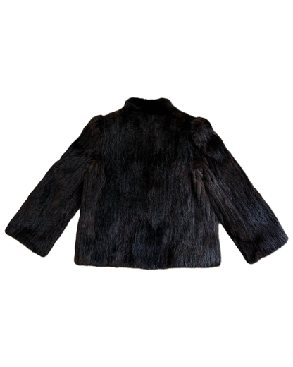 Abrigo visón Saga Mink vintage lujo segunda mano