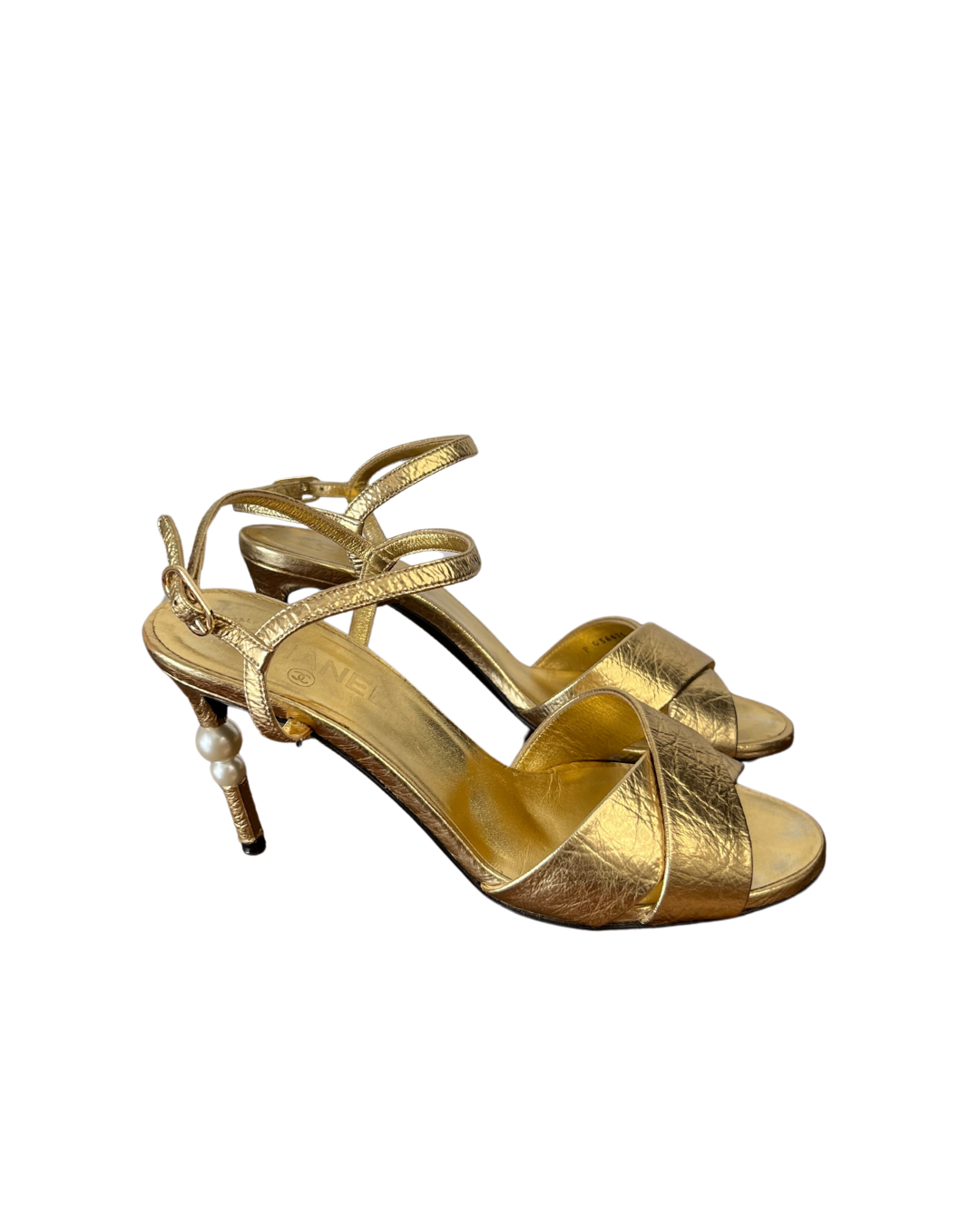 Calzado lujo Chanel autentificado.