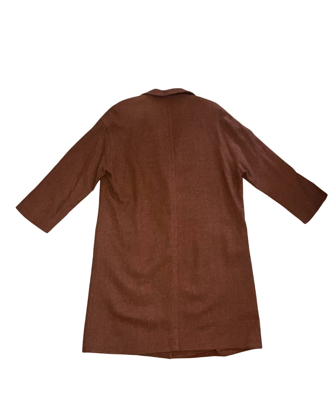 Abrigo Givenchy lana marrón segunda mano